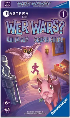Produktbild von Wer war's Mystery Kids 1: Im Schloss - Reisespiel ab 6 Jahre