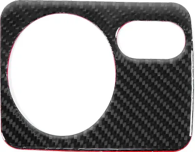 Produktbild von Kohlefaser -Scheinwerferschalter Panel -Rahmenabdeckung Trim Car Innenausstattung