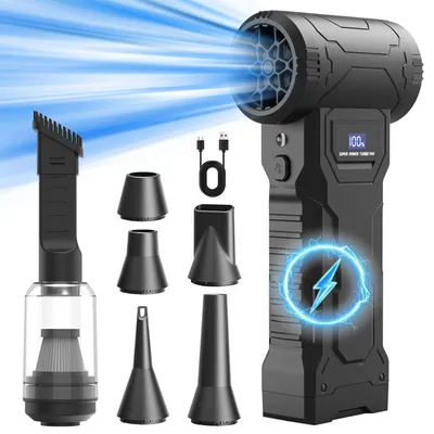 Produktbild von INF Handlicher Mini Luftbläser 110000RPM, 4000mAh, ABS für Elektronik