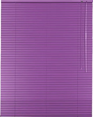 Produktbild von Alu Jalousie Aluminiumjalousie 65 x 180 cm flieder Rollo Jalousette Bedienseite rechts