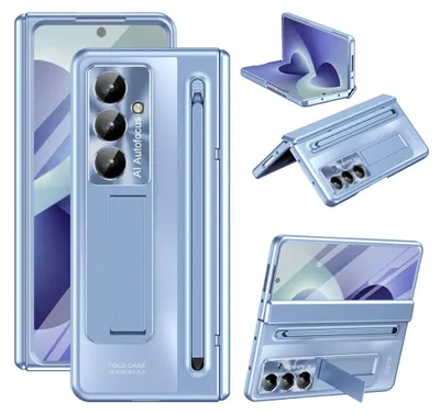 Produktbild von Handyhülle + 9H Schutzglas + Stift für Samsung Galaxy Z Fold8 Ultra Full Cover
