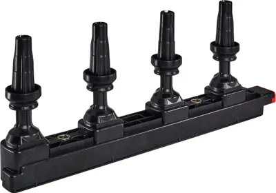 Produktbild von HELLA 5DA 358 057-861 Zündspule passend für PEUGEOT 308 SW II 208 II Schrägheck (UB, UP, UW, UJ) 308 II für CITROËN C3 III (SX)