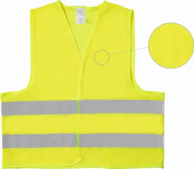Produktbild von Prokam Reflektierende Warnweste GELB XL (Durable Mesh)