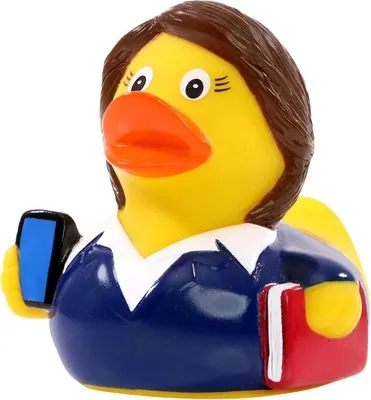 Produktbild von Businesswoman - Quietscheente - Badeente - ca. 8 cm gross