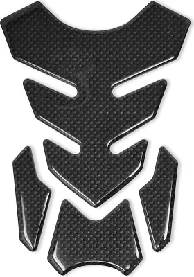 Productafbeelding van Tankbeschermer, 3D-design, voor motorfiets, volledig dekkend, carbonlook