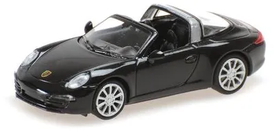 Produktbild von Minichamps 1:87 PORSCHE 911 TARGA 2014 BLACK