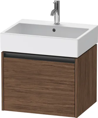 Produktbild von Duravit Ketho.2 Wastafelonderkast 58,4x46x44 cm Mat Noten (donker)