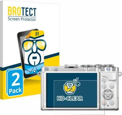 Produktbild von 2x Für Olympus PEN E-P7 Schutzfolie BROTECT Displayschutz Display Schutz Folie Klar Transparent