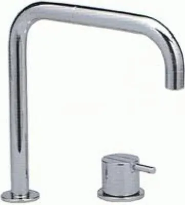 Produktbild von Vola 590L Zweiloch Armatur mit Einhebelmischer, chrom, 590L-16