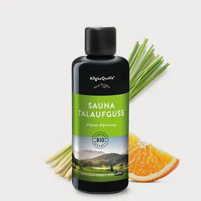 Produktbild von Saunaaufguss Talaufguss Saunaduft mit Lemongrass, Orange und Bergamotte