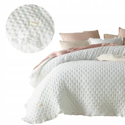 Image de Room99 Molly Couvre-lit matelassé 170x210 cm blanc cassé