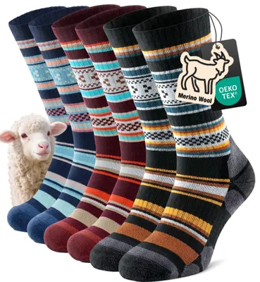 Produktbild von Merinowollsocken für Erwachsene – 3 Paar – Grau