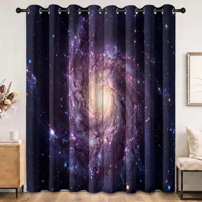 Productafbeelding van Sterrenhemel Verduisteringsgordijn 220 x 140 cm
