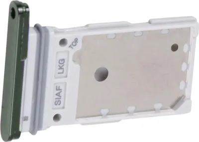 Produktbild von Simkartenhalter passend für Samsung Galaxy S23, S23 Pus, Dual-Nano-SIM Slot, Original Ersatzteil, Grün