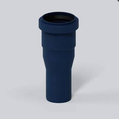 Image de PoloPlast Übergangsrohr PKRZ Polo-Kal NG zentrisch mit kleinem Spitzende DN 50/40