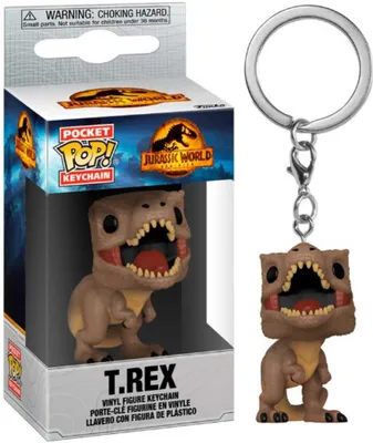 Image de Figurine Funko POP Keychain Jurassic World T-Rex Brelok
