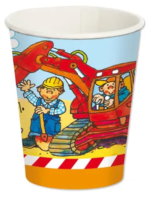 Produktbild von Lutz Mauder Kindergeburtstag Partybecher Bagger