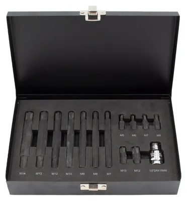 Immagine prodotto di Set di chiave a bussola e punte Ribe, 14 pezzi Kroftools