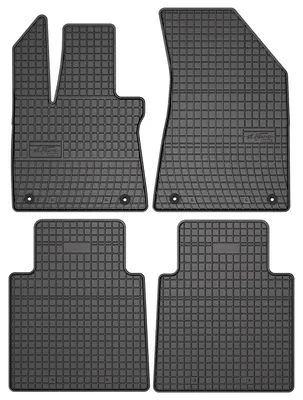 Productafbeelding van Rubberen automatten voor MG HS II vanaf 2024 (SUV) – 4-delig, zwart, op maat – Wielganizator SolidPRO