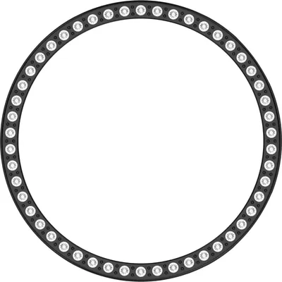 Zdjęcie produktu dla INF Czarne etui ochronne z PC z diamentami do Huawei Watch GT6 41 mm