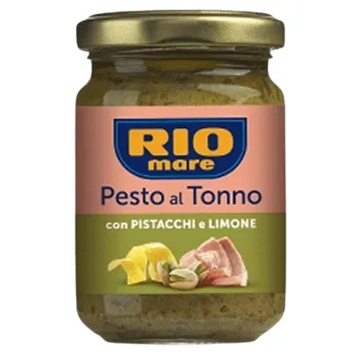Produktbild von Pesto-Thunfisch mit Pistazien und Zitrone Pistacchi Tono Limone 130g - Rio Mare