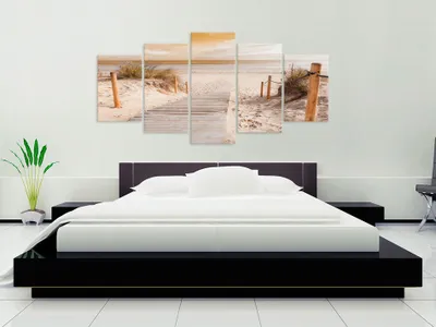 Produktbild von STRAND MEER Acrylglasbild Modern Wandbild Glasbilder Bilder c-B-0006-k-o