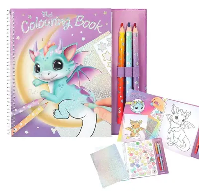 Obrázok produktu pre Ylvi 0413797, 25 strany, Chlapec / dievča, Ceruzky v balení, Omaľovánka