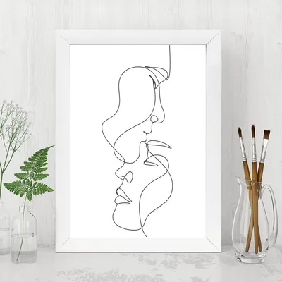 Produktbild von Wallity, BC99386070- HRL2363, Bunt, Leinwandbilder, 24 x 29 cm, Gemälde: 100% MDF