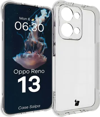 Produktbild von Flexible Handyhülle für Oppo Reno13, Bizon Case Salpa, Transparent