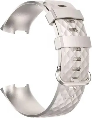 Image de CHPN - Bracelet de montre - Bracelet compatible avec Fitbit - Fitbit 3/4 - Bracelet de sport - Champagne - Taille S/M - Bracelet de montre - Compatible avec Fitbit - Bracelet - Bracelet