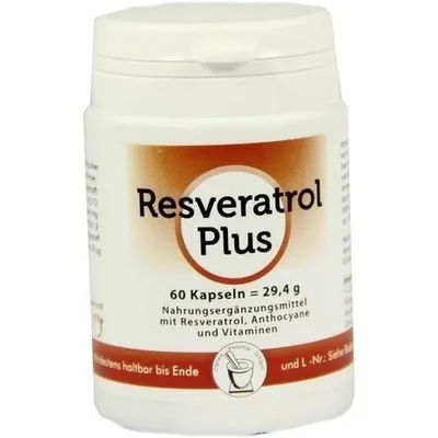 Produktbild von Resveratrol plus Kapseln 60 St
