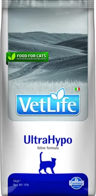 Produktbild von Farmina Pet Food Vet Life UltraHypo, Adult, jede Rasse, 5 kg, Antioxidantien enthalten