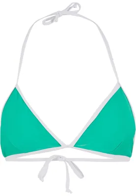 Image de Urban Classics Ladies Retro Triangle Bikini froggreen/white - M