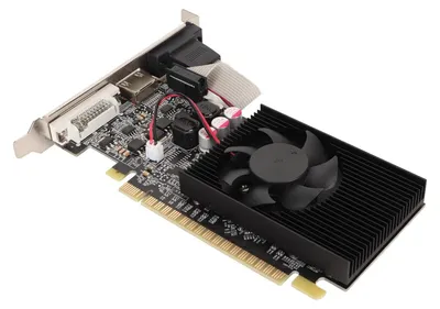 Obrázek produktu pro Grafická karta 2GB GDDR3 - 810MHz jádrová frekvence - 1000MHz paměťová frekvence - DVI/VGA