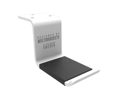 Zdjęcie produktu dla Multibrackets 1855, Uchwyt na słuchawki, Aluminium, 52 g, Biały