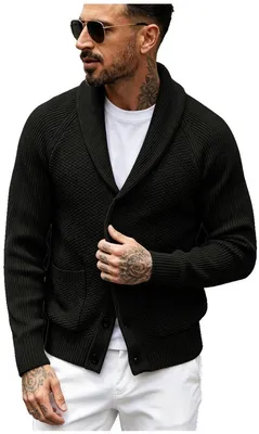 Productafbeelding van Currero Cardigan Heren Zwart M