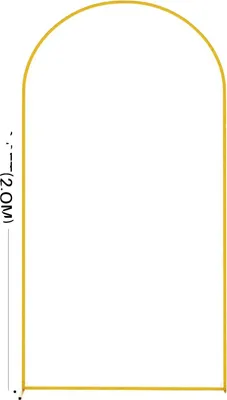 Produktbild von Arch Hintergrundständer, elegantes Design, schnelle Montage, M, Gold