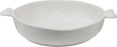 Obrázok produktu pre Clayre & Eef Servírovací tanier 800 ml Biele keramické krídla