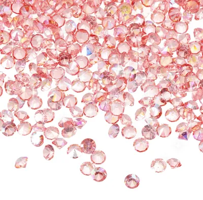 Dekorative Acryl-Diamanten, 16800 Stück, 3 mm, Orange