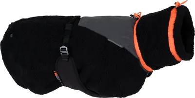 Produktbild von Non-stop dogwear Hundejacke Trekking Fleece Jacket schwarz/orange, Größe: 70