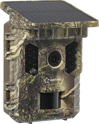 Produktbild von Renkforce Wildkamera Fotofalle Wlan 32 Mp Solarmodul Standard Grün Seidenmatt