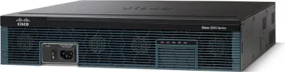 Produktbild von Cisco 2921, Ethernet-WAN, Gigabit Ethernet, Schwarz