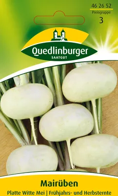Produktbild von Mairübe, Platte witte (Flache weiße)