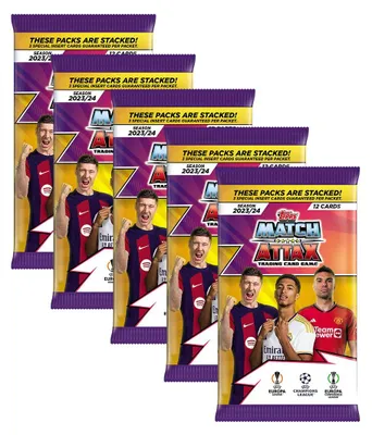 Immagine prodotto di Champions League 2023/24 - Figurine - 5 buste