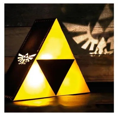 Obrázok produktu pre Paladone Tri-Force, Svetelná dekoračná figúrka, Čierna, Žltá
