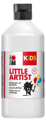 Produktbild von Marabu KiDS Malfarbe Little Artist 070 weiß 500ml