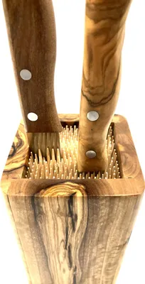 Produktbild von Messerblock DESIGN aus Olivenholz
