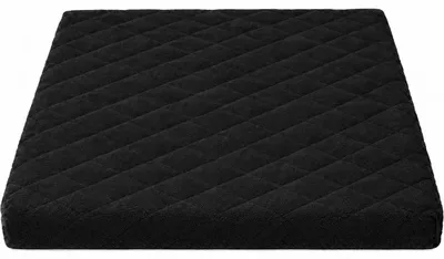 Obrázok produktu pre Ochranný kryt na práčku a sušičku, 60 x 60 x 5 cm, čierna farba