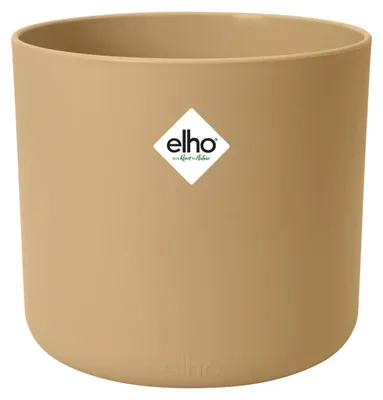 Produktbild von B.for Soft rund 18 cm goldfarben sand Blumentopf elho