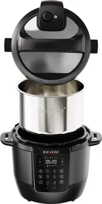 Produktbild von Instant Pot 920591, 5,7 l, 1000 W, Schwarz, Edelstahl, 6 Person(en), Manuell
